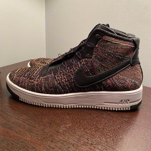 MENS NIKE AIR FORCE 1 HIGH FLYKNIT